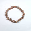 Rhodochrosite Chips 5X8mm Bracelet