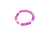 Candy Color Glass Shamballa Rose Bracelet 8Mm