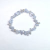 Blue Lace Agate Chips 5X8mm Bracelet