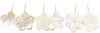MOP bleached Flower Earrings