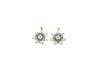 Zircon Rose Gold Metal Parts 26Mm
