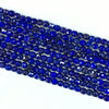 Natural Lapis A Grade Super Precision Cut Cube 4x4mm