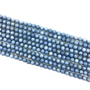 Blue angel Faceted Beads 7mm