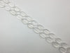 Crystal Quartz Flat Oval 22X30Mm