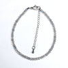 Labradorite Super Precision Cut Roundel 2X3mm bracelet