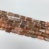 Sunstone Irregular Tube 7X12-8X14mm