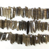 Smoky Quartz Graduated Stick 25-40mm