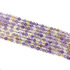 Ametrine Faceted lantern Beads 8mm