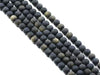 Matte Golden Obsidian Round Beads 14Mm