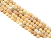 Yellow Sunstone Round Beads 12Mm