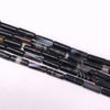 Black Sardonyx Tube 4X13mm
