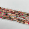 Rhodochrosite Irregular Tube 7X12-8X14mm