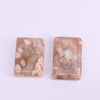 Madagascar Flower Agate Rectangle Pendant 30X40mm