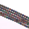 Multi Color Mosaic Quartz Round Beads 10mm