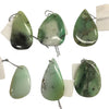 Chrysoprase Freeform Pendant 20X30-30X40mm