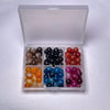 Colored Agate Assorted Colors Round Beads 8mm