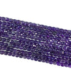 Amethyst Super Precision Cut Cube 4x4mm