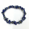 Natural Lapis Chips 5X8mm Bracelet