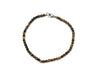 Tiger Eye Faceted Rounds Bracelet 3Mm