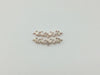 Zircon Rose Gold Metal Parts 10X38Mm