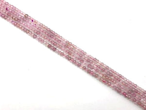 Color Agate Pink Roundelle 4X6Mm