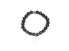 Blue Tiger Eye Metal Guajian Bracelet 8Mm
