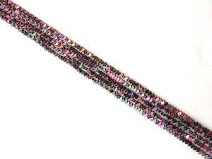Hematite Rose Rainbow Diamond 4Mm