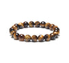 Tiger eye 8mm Faceted Beads Bracelet