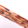 Red Sardonyx Tube 4X13mm