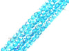 Thunder Polish Glass Crystal Blue Faceted Rounds 4Mm