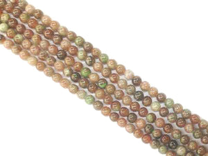 Kasghar Rarnet Round Beads 6Mm