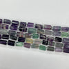 Fluorite Irregular Tube 7X12-8X14mm