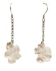 Crystal  Flower Dangling Earrings