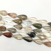 Multi Phantom Crystal Freeform Pear Shape 10X18mm