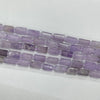 Cape Amethyst Irregular Tube 7X12-8X14mm