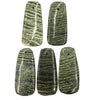 Zebra Jasper Trapezoid Pendant 28X60mm