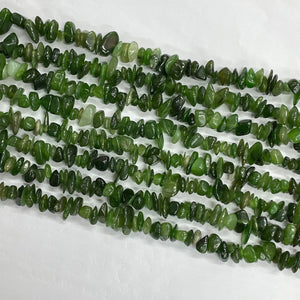 Canadian Jade 32 Inch Chips 5X8mm