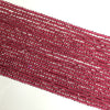 Ruby Glass Super Precision Cut Faceted Rounds 2mm