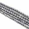 Matte Map Jasper Round Beads 10mm