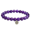 Amethyst Bracelet 8mm