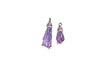 Coated Kynite Purple Pendant 15X40-25X60Mm
