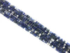 Matte Sodalite Roundelle 5X8Mm