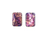 Impression Jasper Purple Pendant 40X60Mm