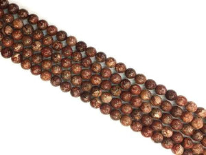 Pomergranite Round Beads 8Mm