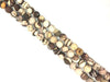 Matte Aus Zebra Jasper Round Beads 6Mm