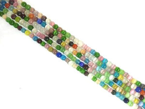 Artificial Opal Rainbow Round Beads 10Mm
