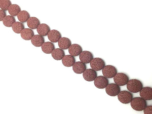 Lava Stone Red Puff Coin 32Mm