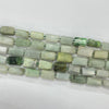 Burma Jade Irregular Tube 7X12-8X14mm
