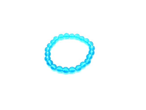 Glass Blue Bracelet 8Mm