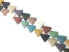 Lava Stone Rainbow Triangle 26X25Mm